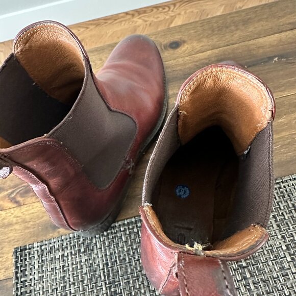 Frye Melissa Chelsea Boots in Redwood - Picture 5 of 5